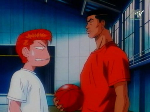 Otaku Gallery  / Anime e Manga / Slam Dunk / Screen Shots / Episodi / 047 - La sfida di un vecchio rivale / 038.jpg